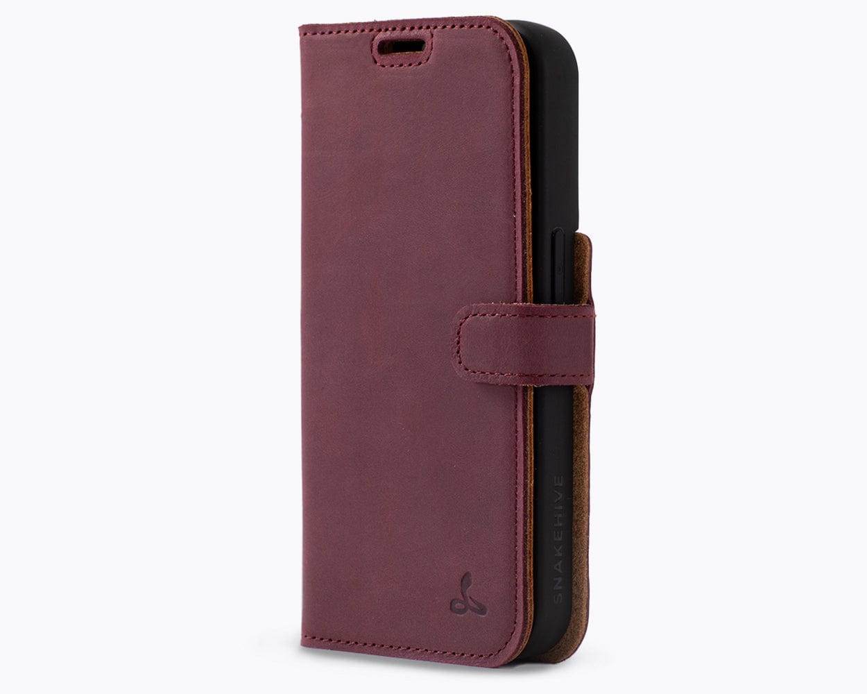 Iphone 15 Pro Leather Wallet Case - Snakehive UK