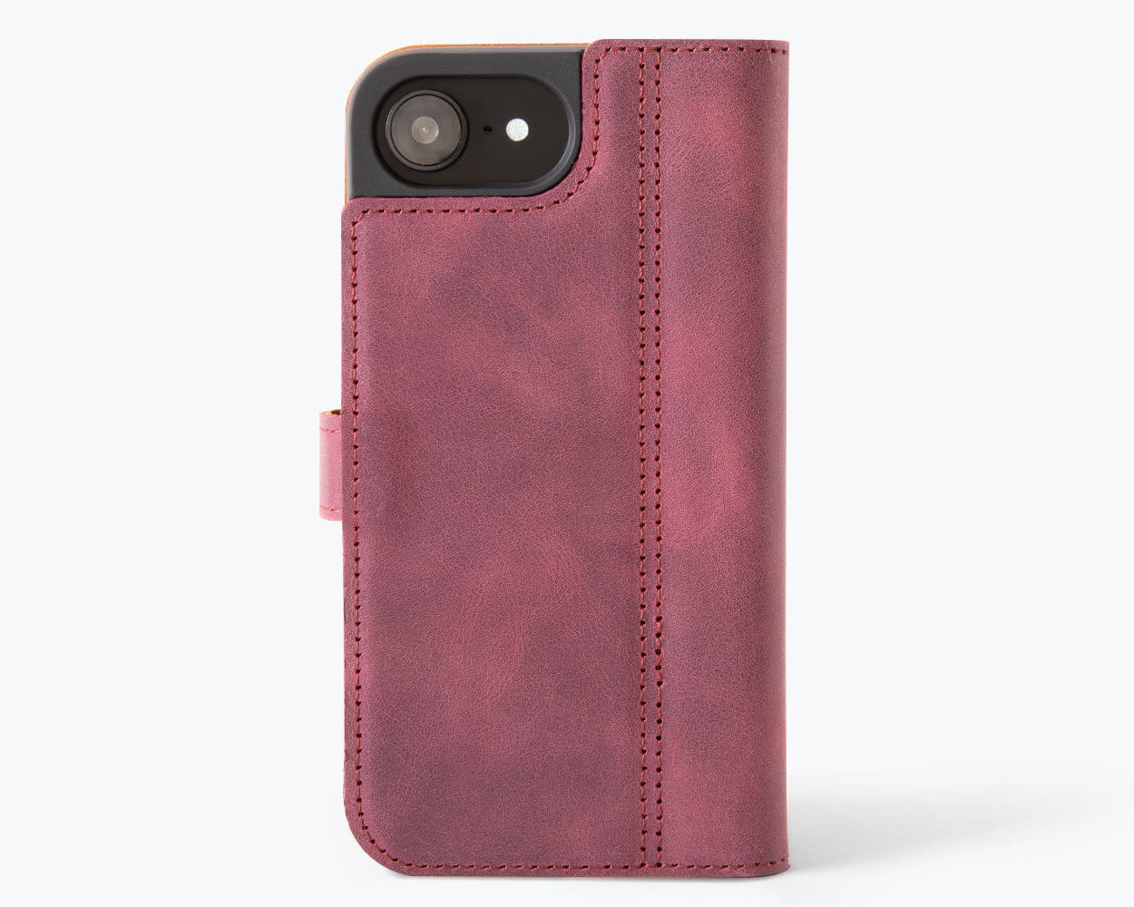 Apple iPhone 16e - Vintage Leather Wallet Phone Case