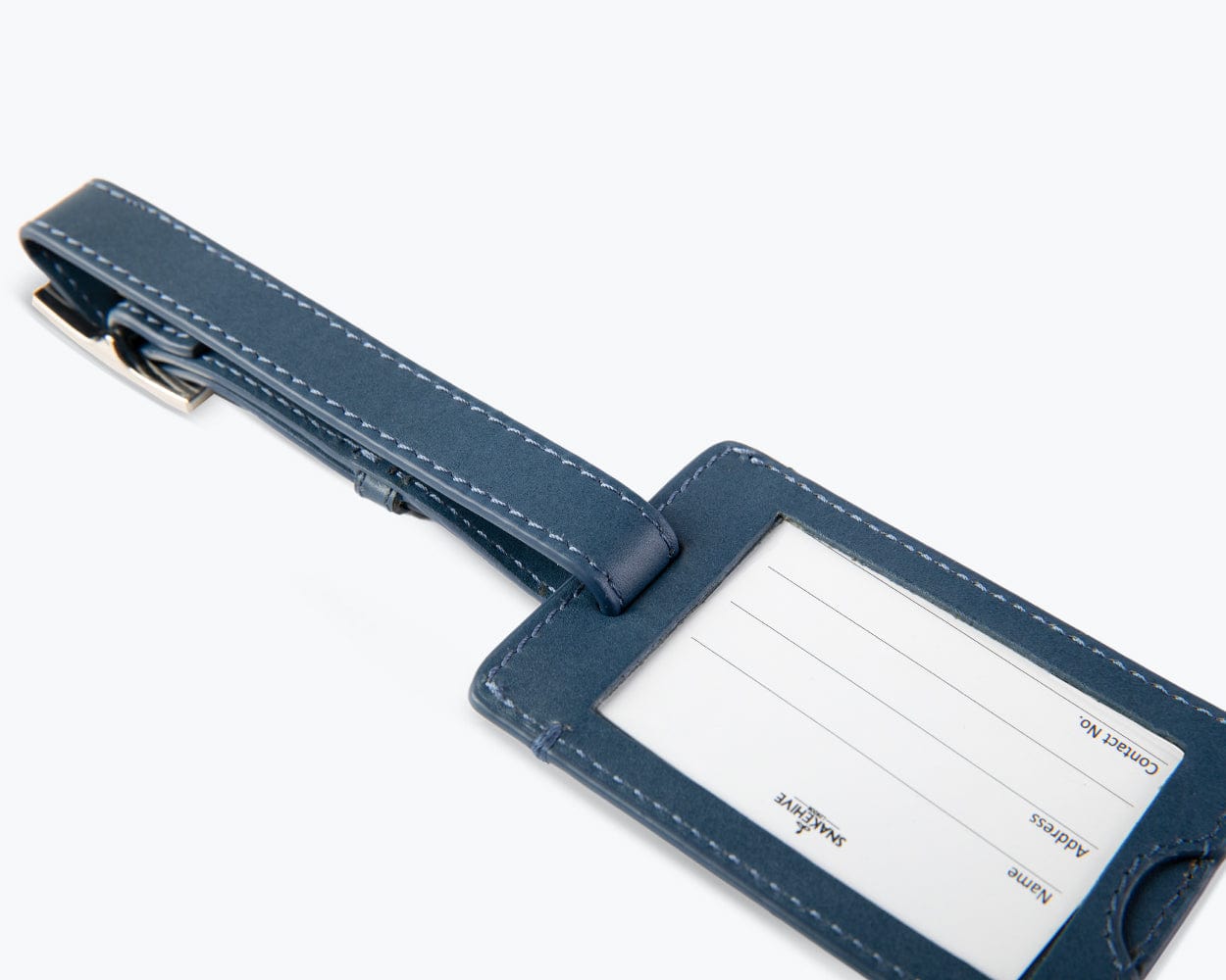 Leather Luggage Tag The Essential Collection - Snakehive UK