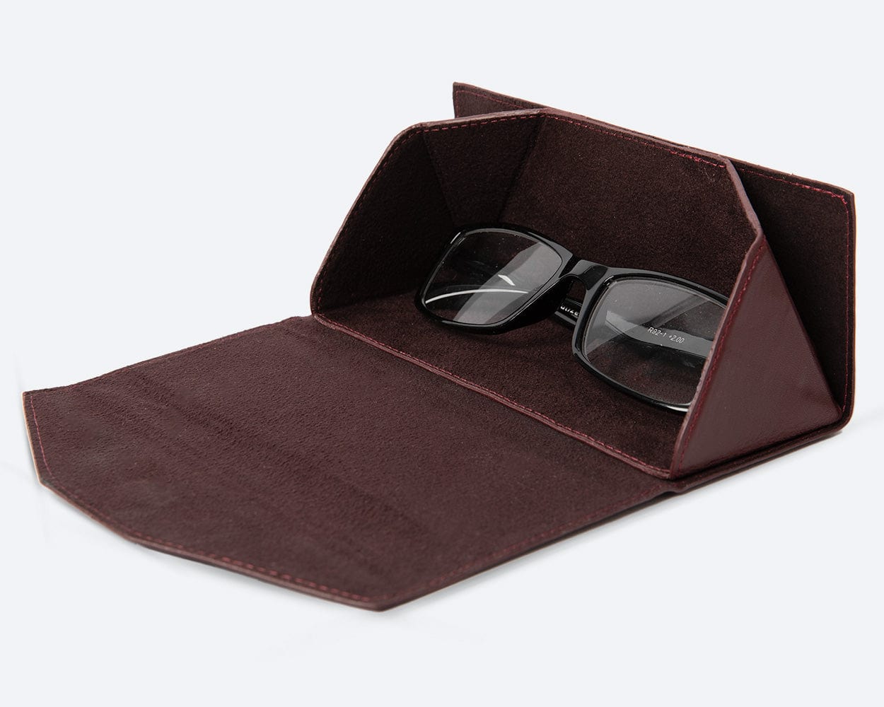 Metro Smart Leather Glasses Case - Snakehive UK
