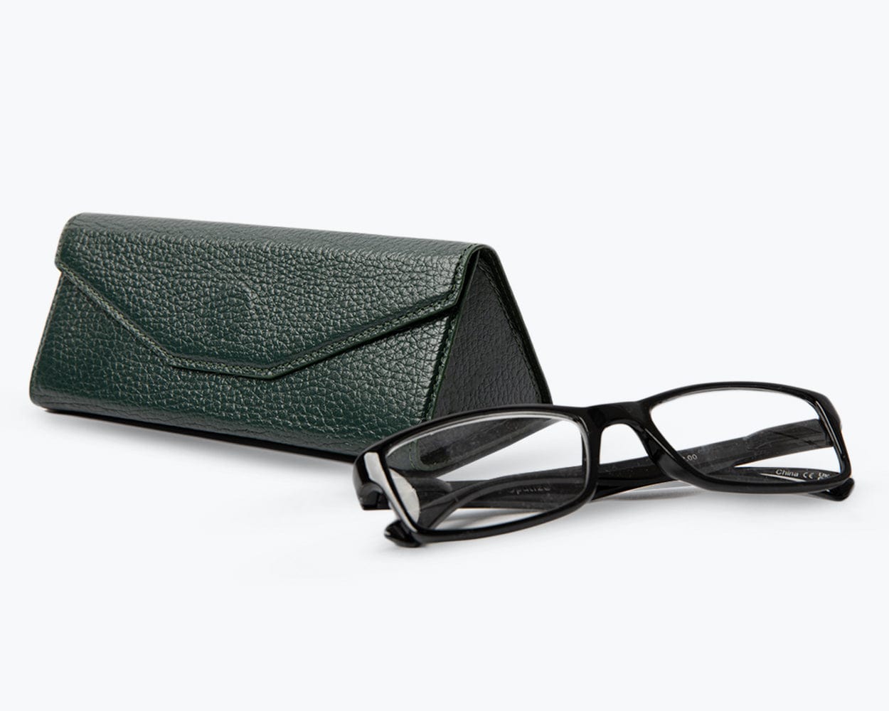 Metro Smart Leather Glasses Case - Snakehive UK
