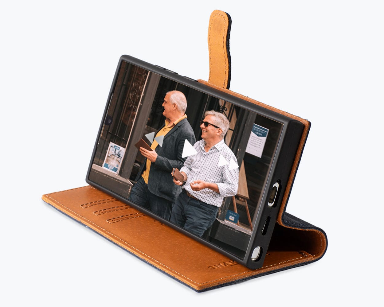 Samsung Galaxy S24 Ultra Vintage Leather Wallet - Snakehive UK