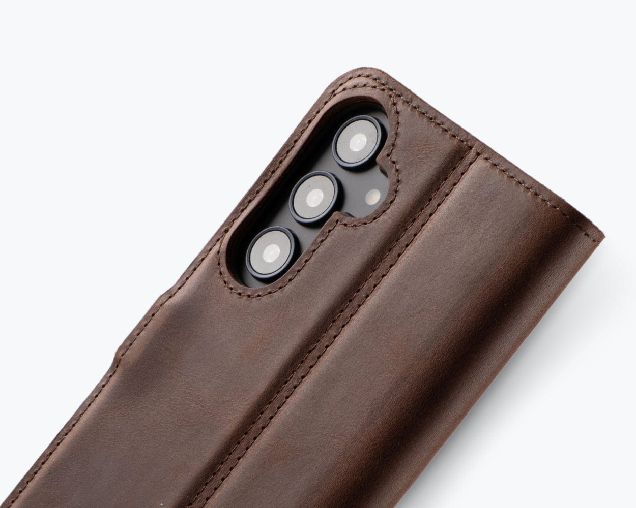 Vintage Leather Wallet Samsung Galaxy A34 - Snakehive UK