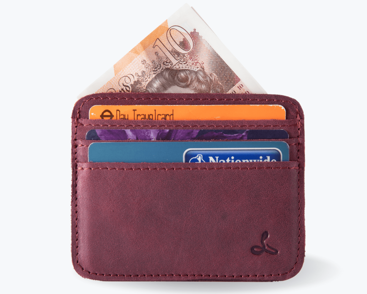 Vintage Leather Cardholder - Snakehive UK