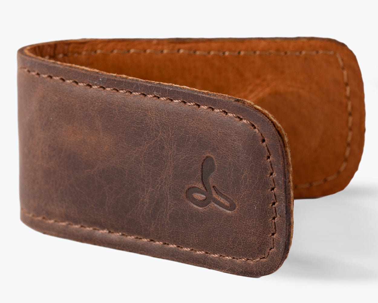 Vintage Leather Money Clasp - Snakehive UK