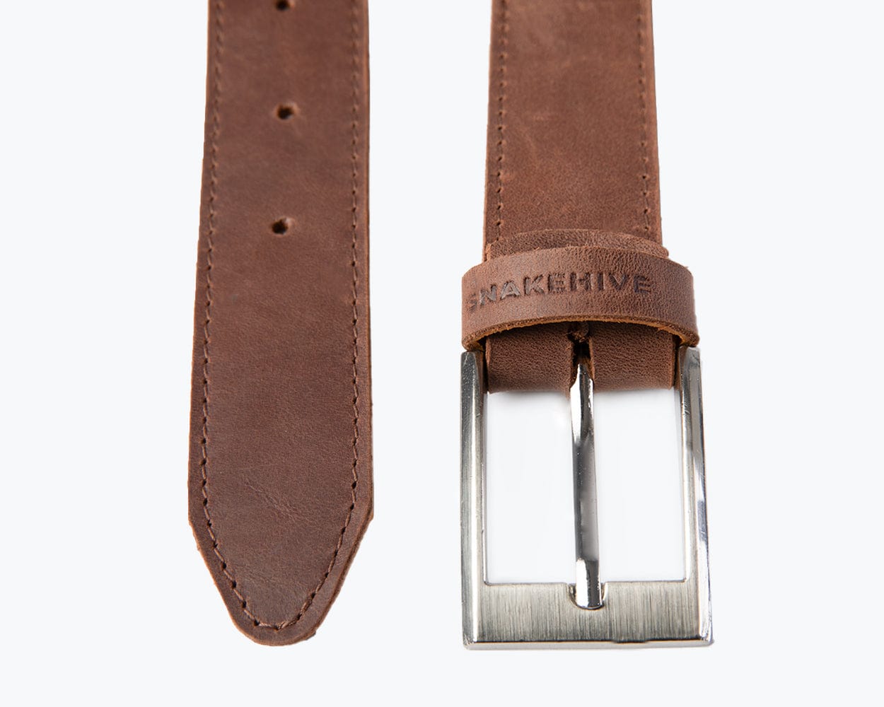 Vintage Leather Belt - Snakehive UK