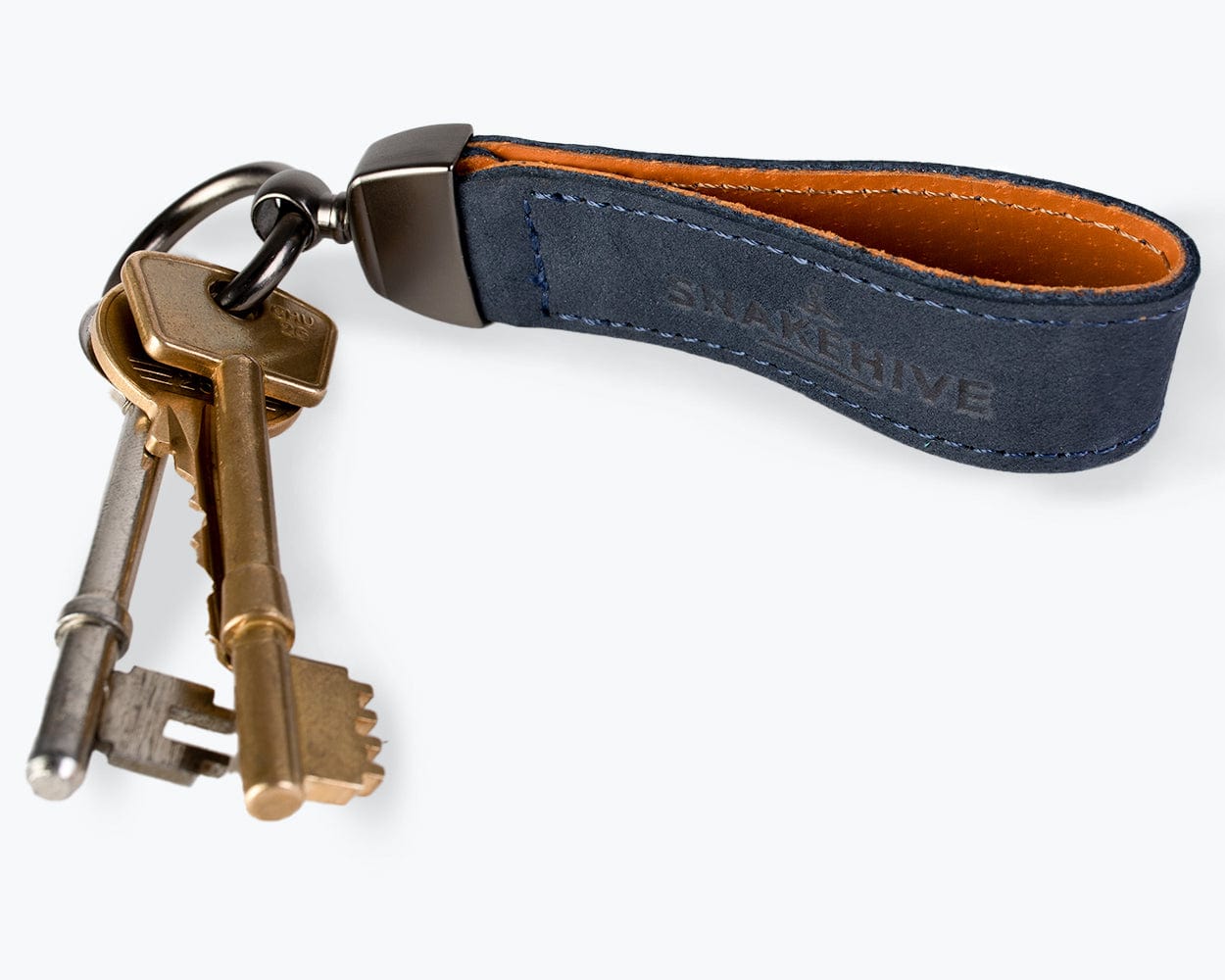 Vintage Leather Key Loop - Snakehive UK