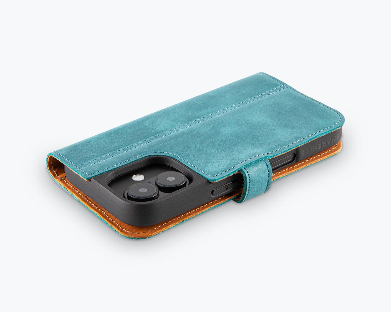 Apple iPhone 17 - Vintage Leather Wallet Phone Case