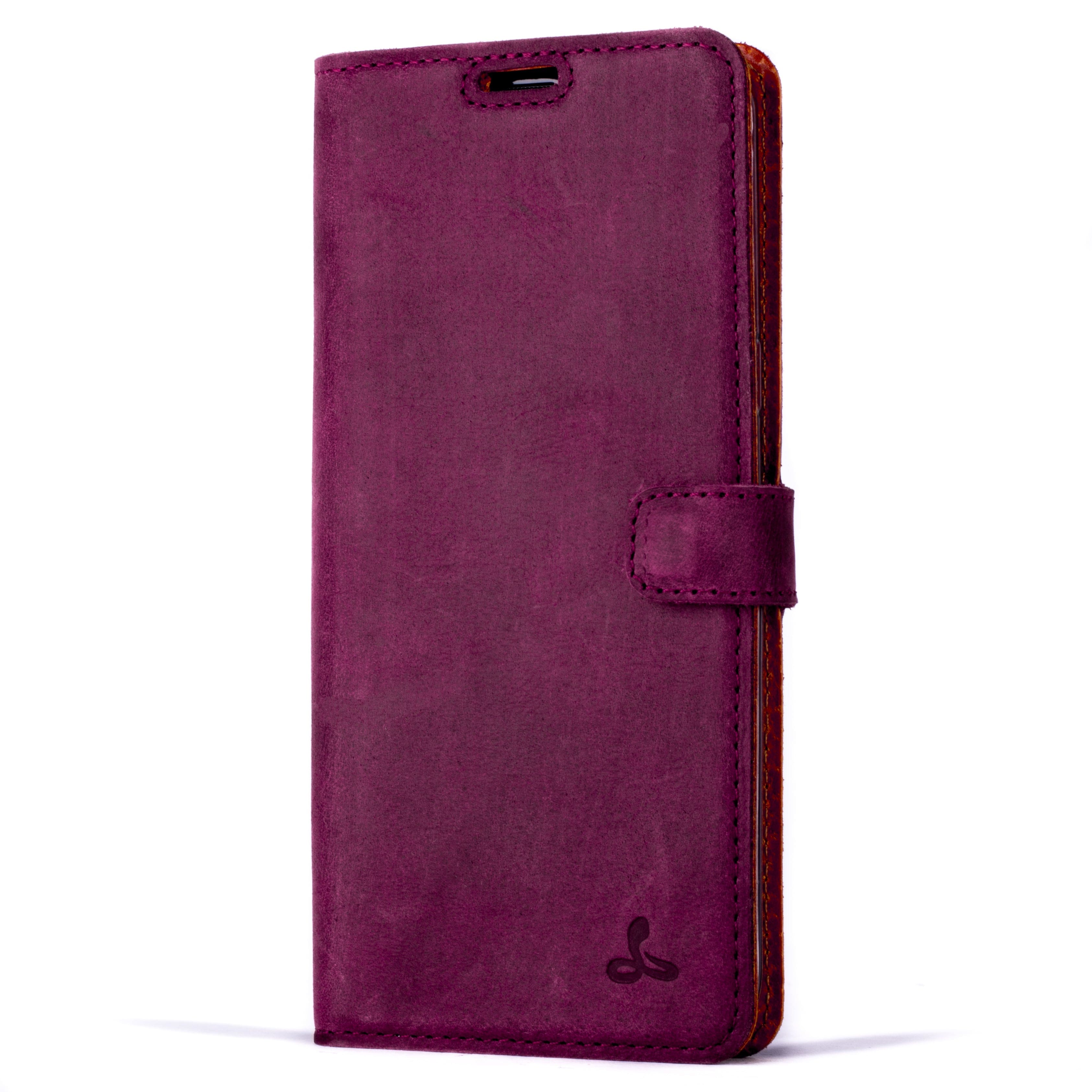 Vintage Leather Wallet Samsung Galaxy S8 Plus Ap - Snakehive UK