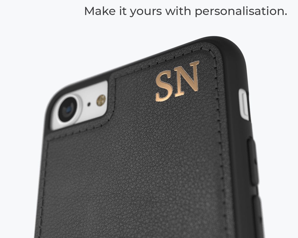 Apple iPhone SE 2022 / 2020 / 8 / 7 - Metro Leather Case Pebble Grey - Snakehive UK