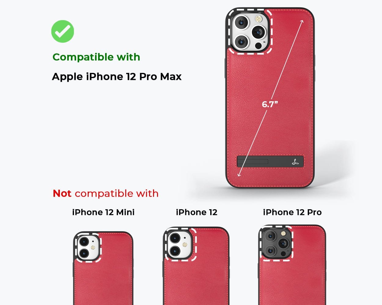 Apple iPhone 12 Pro Max - Metro Leather Case Jet Black Apple iPhone 12 Pro Max - Snakehive UK