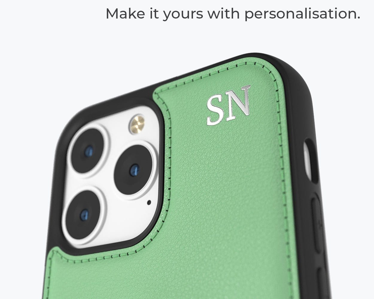 Apple iPhone 13 Pro Max - Metro Leather Case Pistachio Green Apple iPhone 13 Pro Max - Snakehive UK