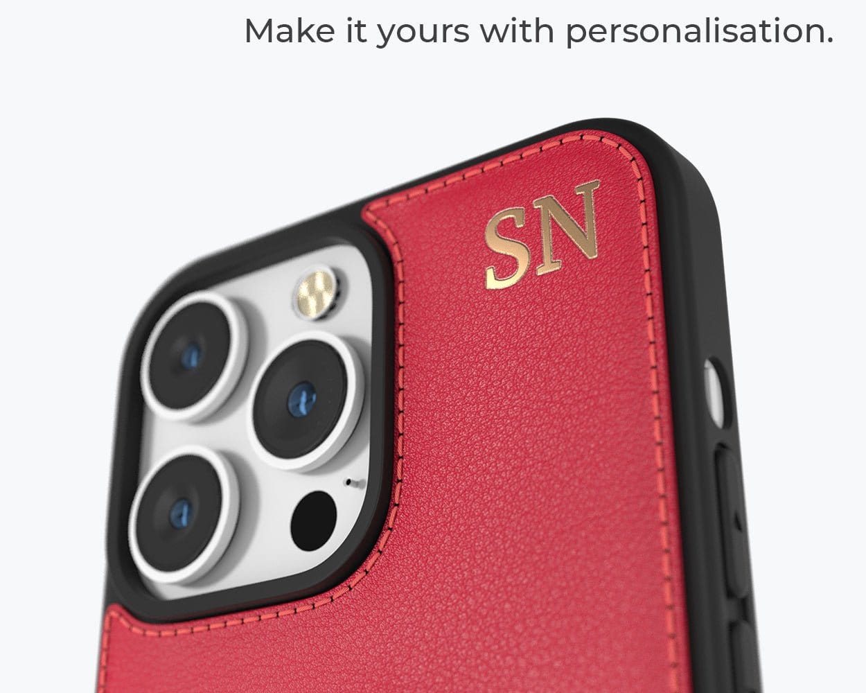 Apple iPhone 14 Pro Max - Metro Leather Case Poppy Red Apple iPhone 14 Pro Max - Snakehive UK