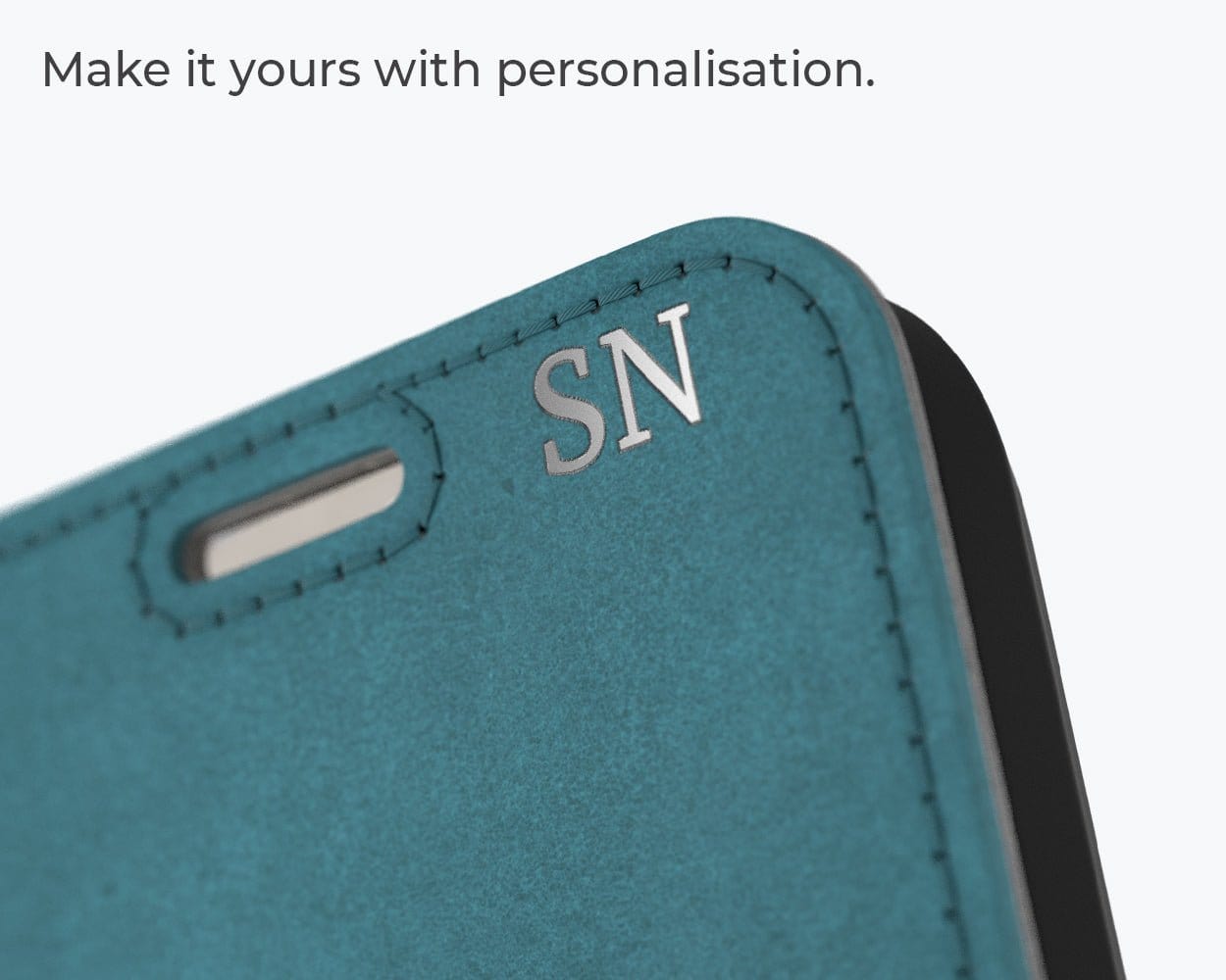 Apple iPhone 14 Pro Max - Vintage Leather Wallet (Side Clasp) Teal Apple iPhone 14 Pro Max - Snakehive UK