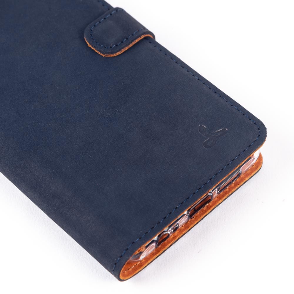 Vintage Leather Wallet - Huawei P30 Moss Green Huawei P30 - Snakehive UK