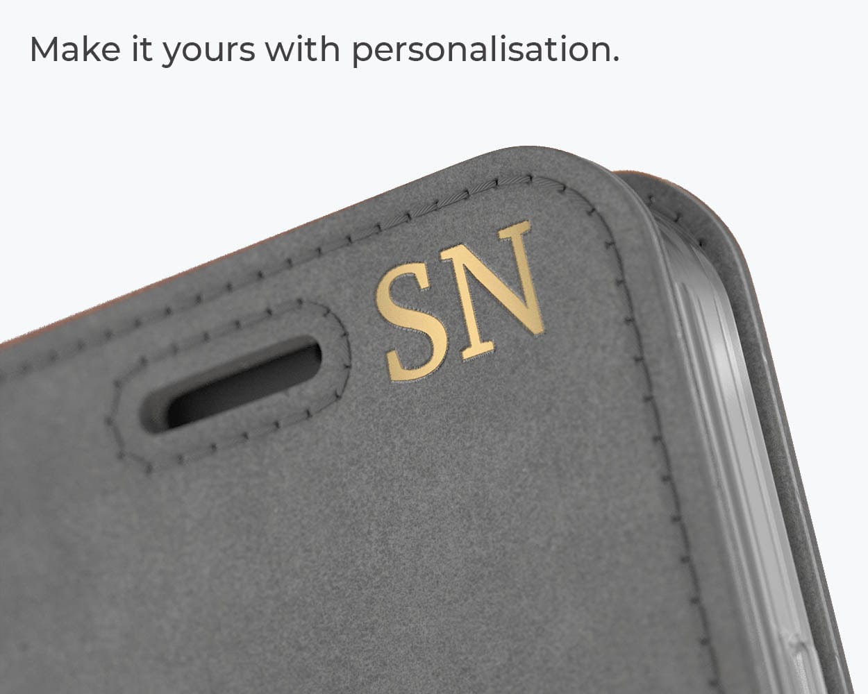 Samsung Galaxy Note 20 - Vintage Leather Wallet Grey Samsung Galaxy Note 20 - Snakehive UK