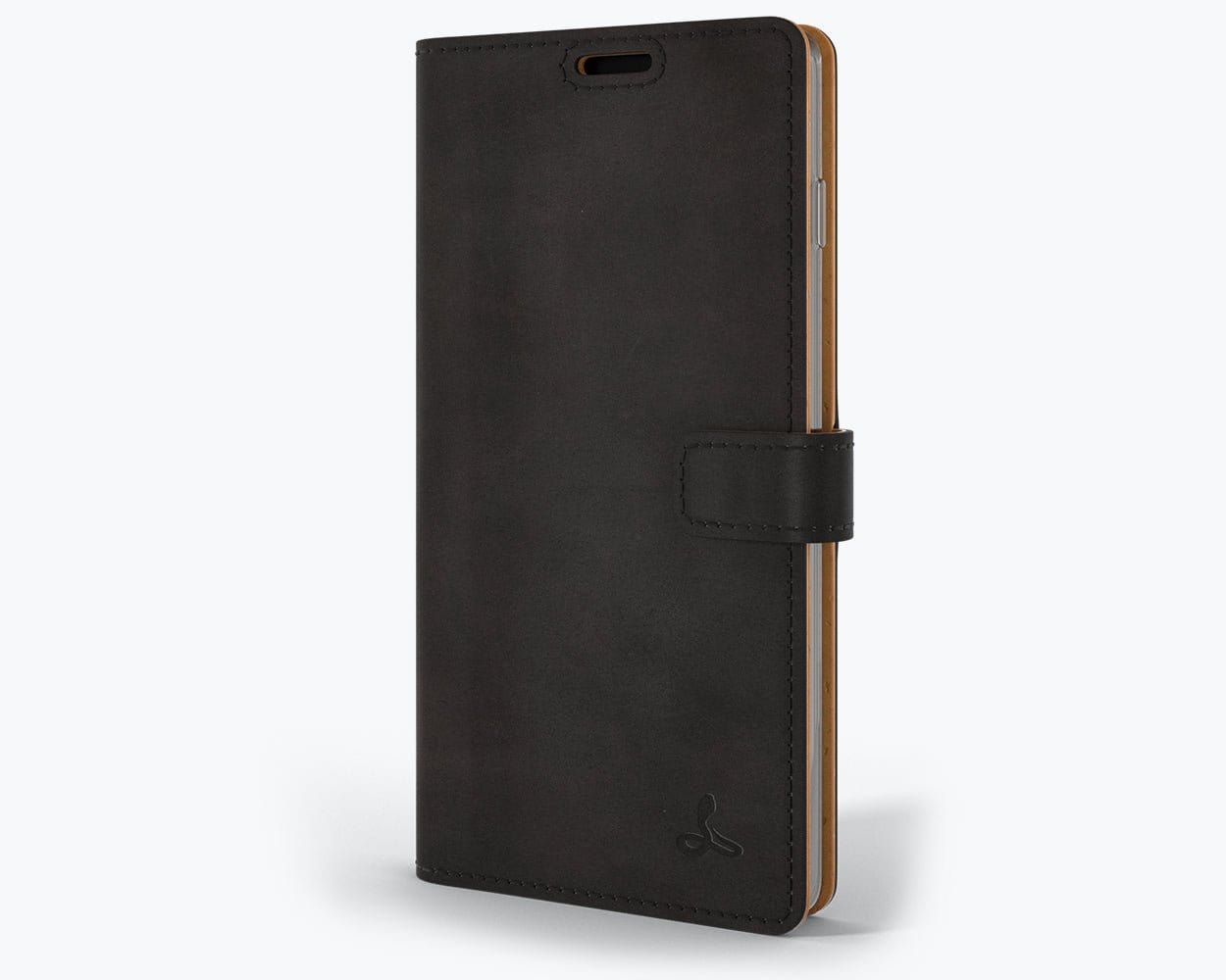 Samsung Galaxy S10 Plus - Vintage Leather Wallet Black Samsung Galaxy S10 Plus - Snakehive UK