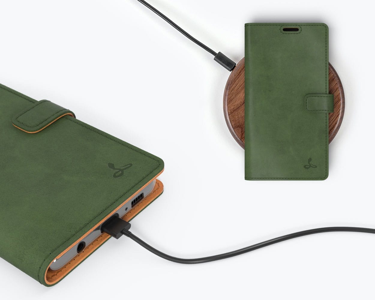 Samsung Galaxy S10 Plus - Vintage Leather Wallet Plum Samsung Galaxy S10 Plus - Snakehive UK