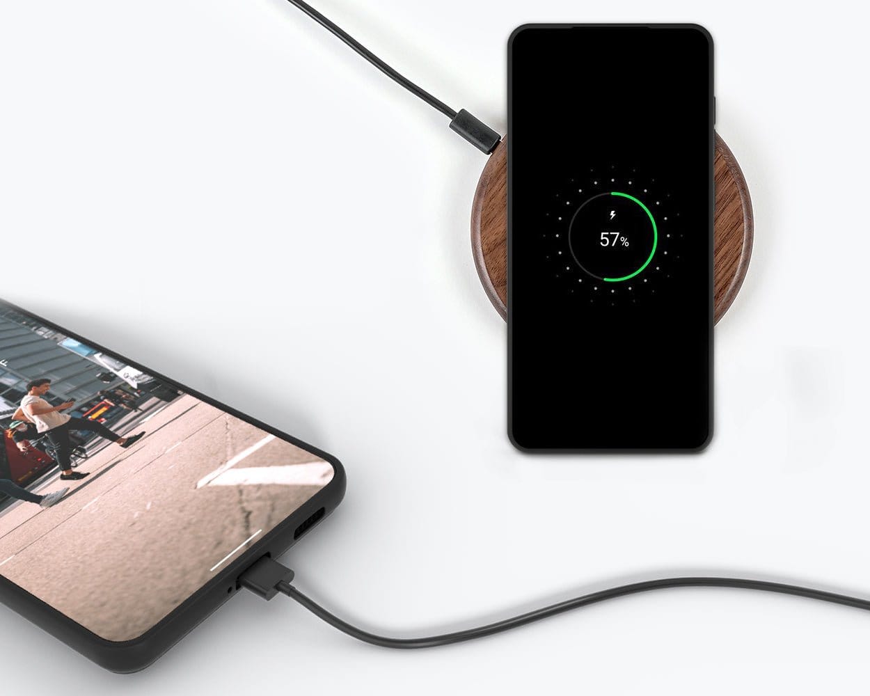 Samsung Galaxy S21 FE - Metro Leather Case Pebble Grey Samsung Galaxy S21FE - Snakehive UK