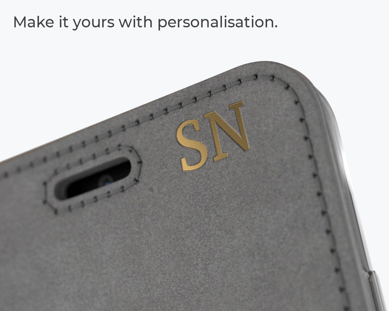 Samsung Galaxy S21 Ultra - Vintage Leather Wallet Grey Samsung Galaxy S21 Ultra - Snakehive UK