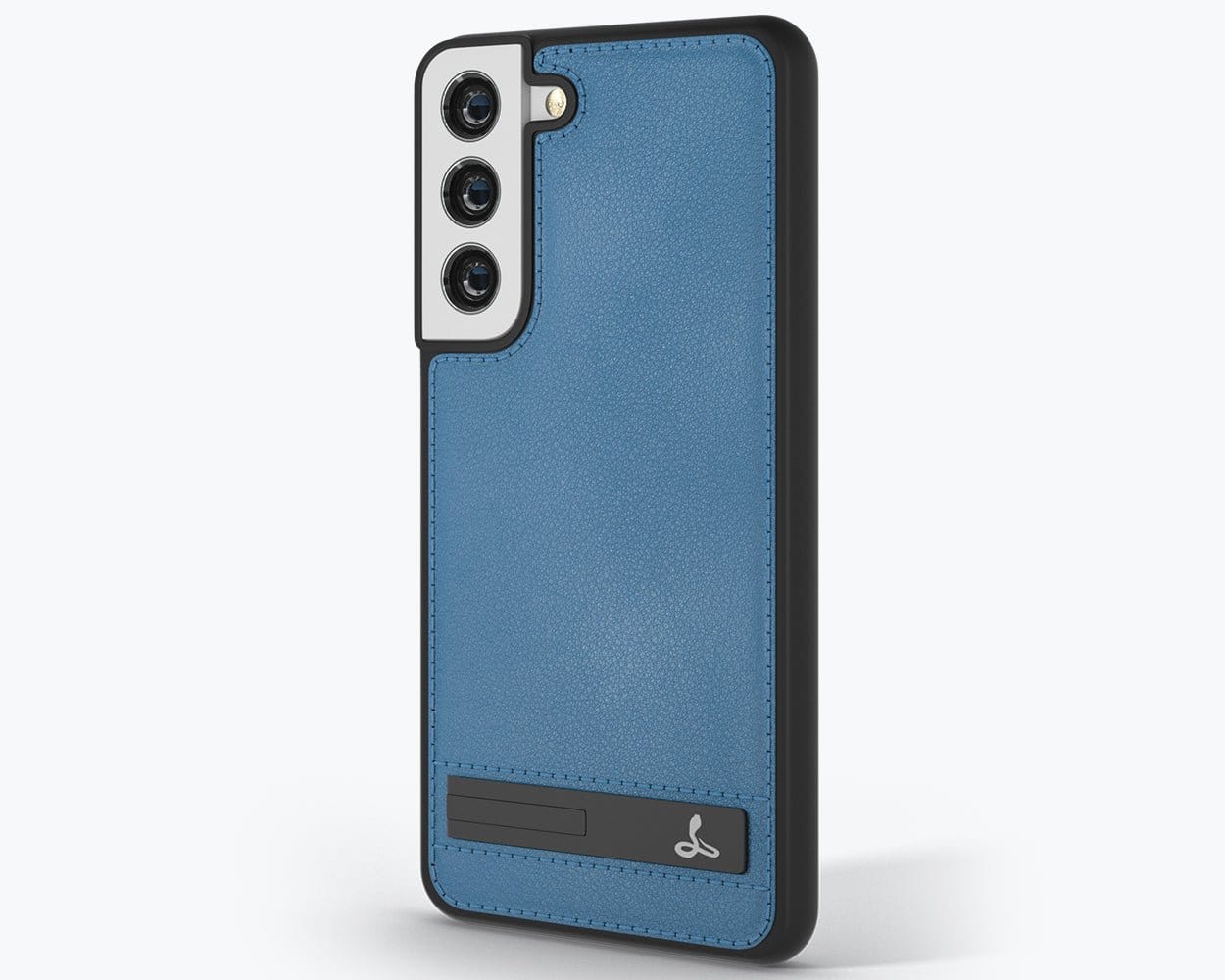 Samsung Galaxy S22 - Metro Leather Case Pebble Grey Samsung Galaxy S22 - Snakehive UK