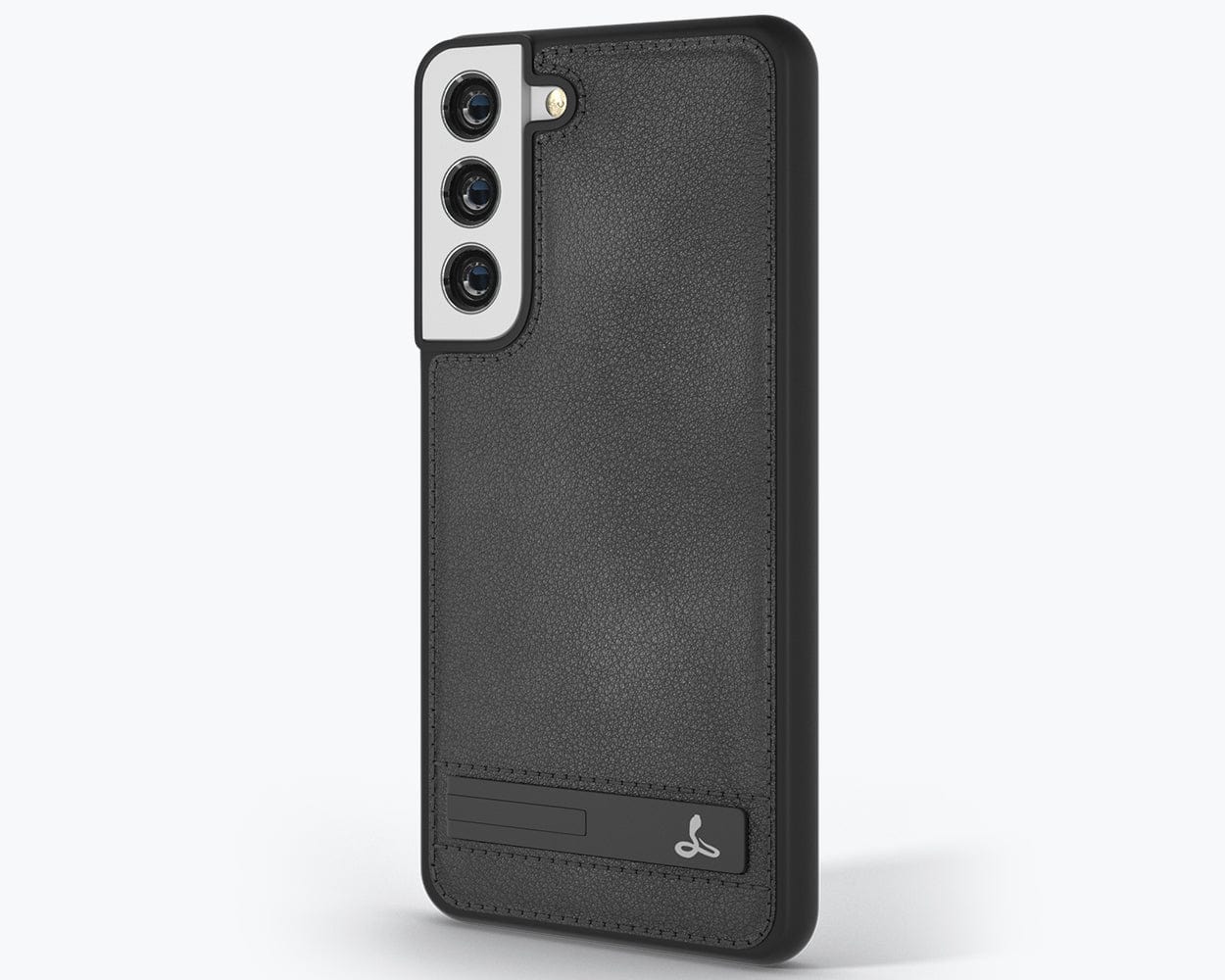 Samsung Galaxy S22 - Metro Leather Case Pebble Grey Samsung Galaxy S22 - Snakehive UK