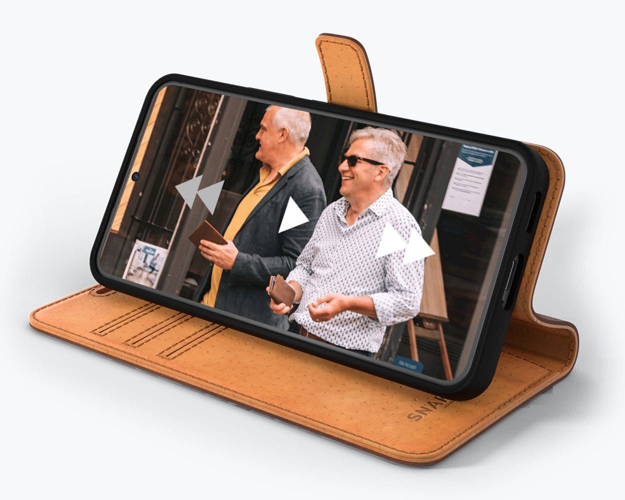 Samsung Galaxy S22 - Vintage Leather Wallet (Almost Perfect) Teal Samsung Galaxy S22 - Snakehive UK