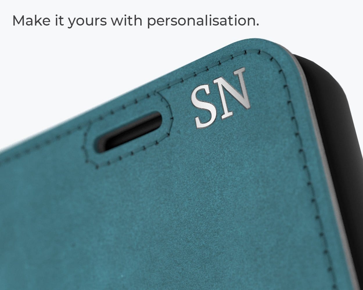 Samsung Galaxy S22 - Vintage Leather Wallet (Almost Perfect) Teal Samsung Galaxy S22 - Snakehive UK