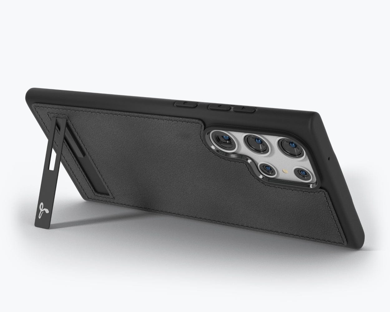 Samsung Galaxy S23 Ultra - Metro Leather Case Pebble Grey Samsung Galaxy S23 Ultra - Snakehive UK