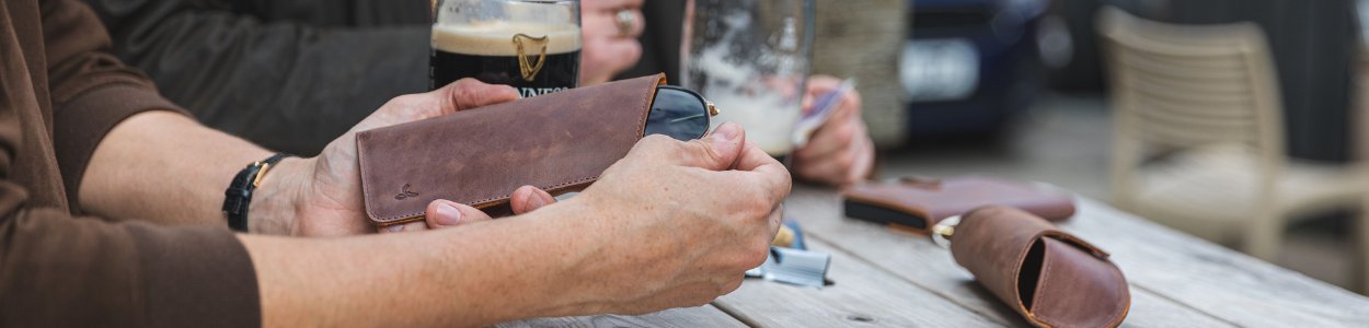 Leather Glasses Case