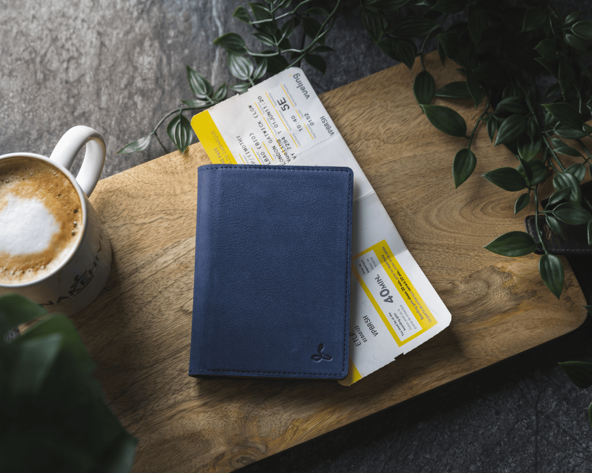 Snakehive Accessories Vintage Leather Passport Holder Vintage Leather Passport Holder | Leather Accessories