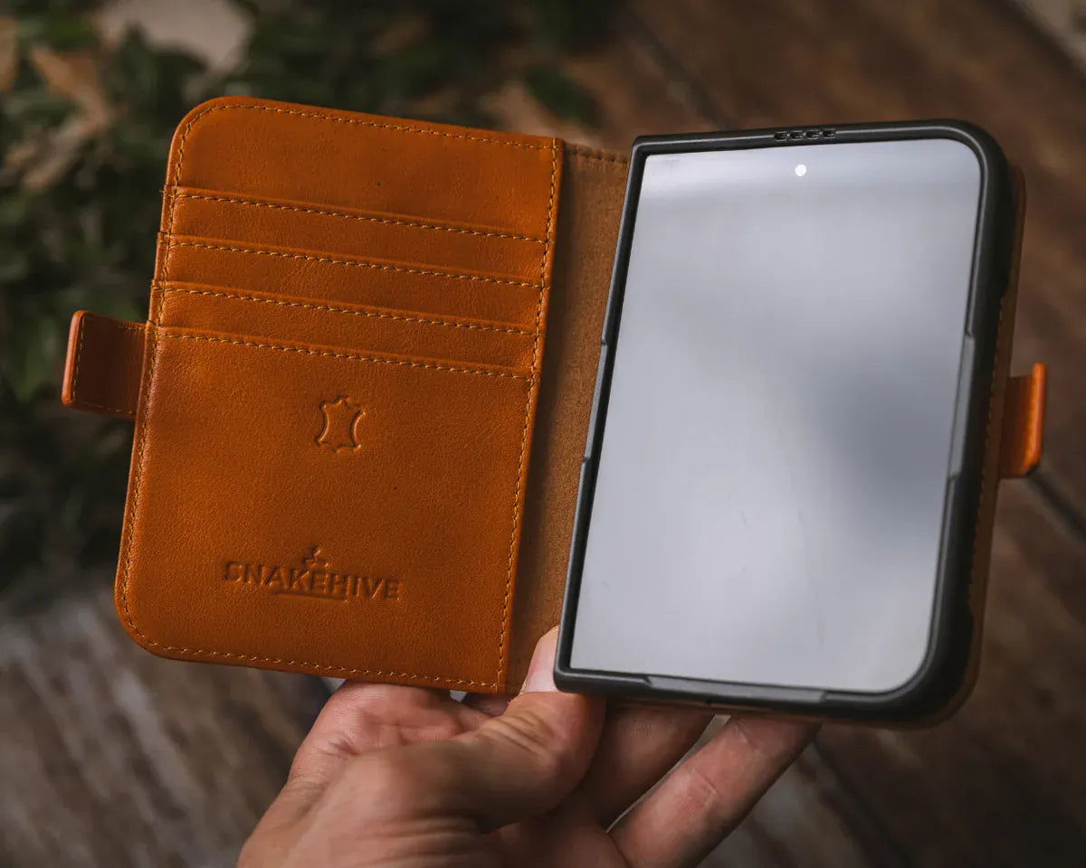 Snakehive Metro Wallet Apple iPhone Duo - Metro Leather Wallet Phone Case Metro Leather Wallet Phone Case for iPhone Duo