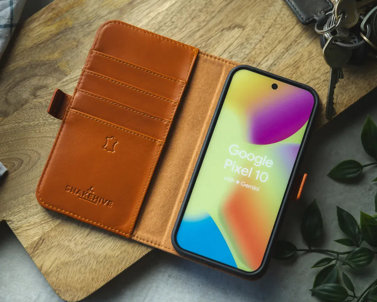 Snakehive Metro Wallet Google Pixel 11 Pro XL - Metro Leather Wallet Phone Case Metro Leather Wallet Case for Google Pixel 11 Pro XL