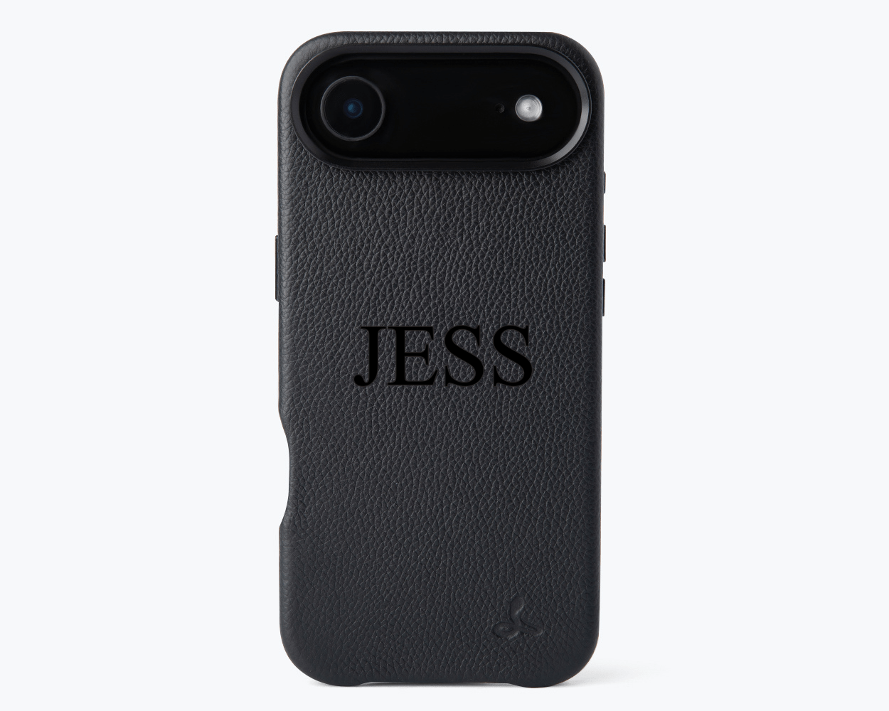 Personalised Slim Leather iPhone Case