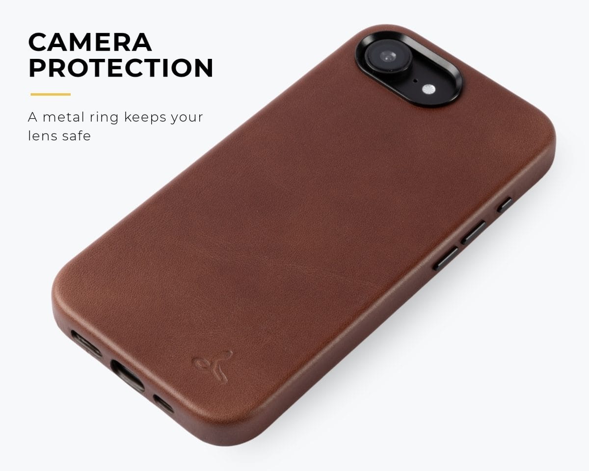 Snakehive Metro Bumper Case Apple iPhone 17e / 16e - Metro Slim Leather Phone Case Metro Slim Leather Phone Case for Apple iPhone 17e / 16e