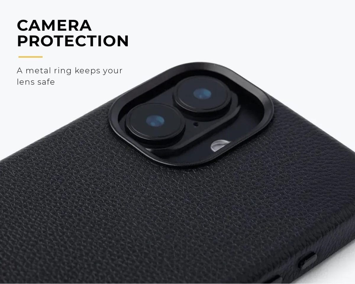 Snakehive Metro Bumper Case Apple iPhone 17 - Metro Slim Leather Phone Case Metro Slim Leather Phone Case for Apple iPhone 17
