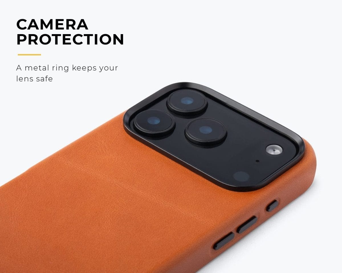 Snakehive Metro Bumper Case Apple iPhone 17 Pro  - Metro Slim Leather Phone Case Metro Slim Leather Phone Case for Apple iPhone 17 Pro