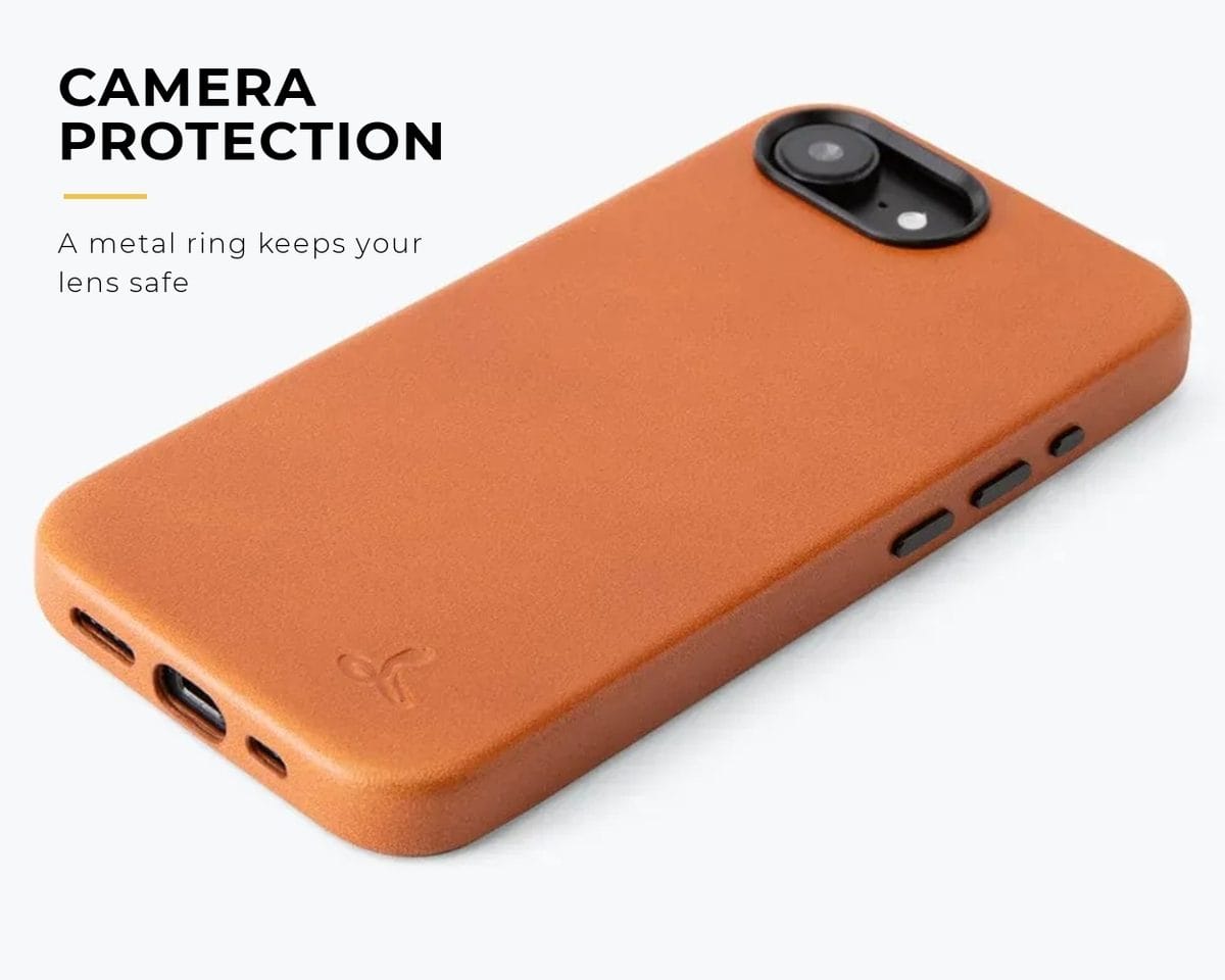 Snakehive Metro Bumper Case Apple iPhone 17e / 16e - Metro Slim Leather Phone Case Metro Slim Leather Phone Case for Apple iPhone 17e / 16e