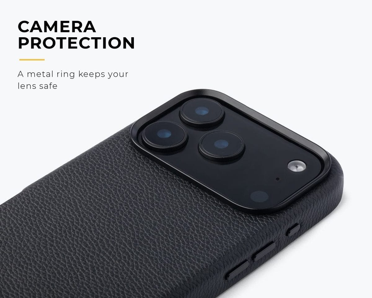 Snakehive Metro Bumper Case Apple iPhone 17 Pro  - Metro Slim Leather Phone Case Metro Slim Leather Phone Case for Apple iPhone 17 Pro