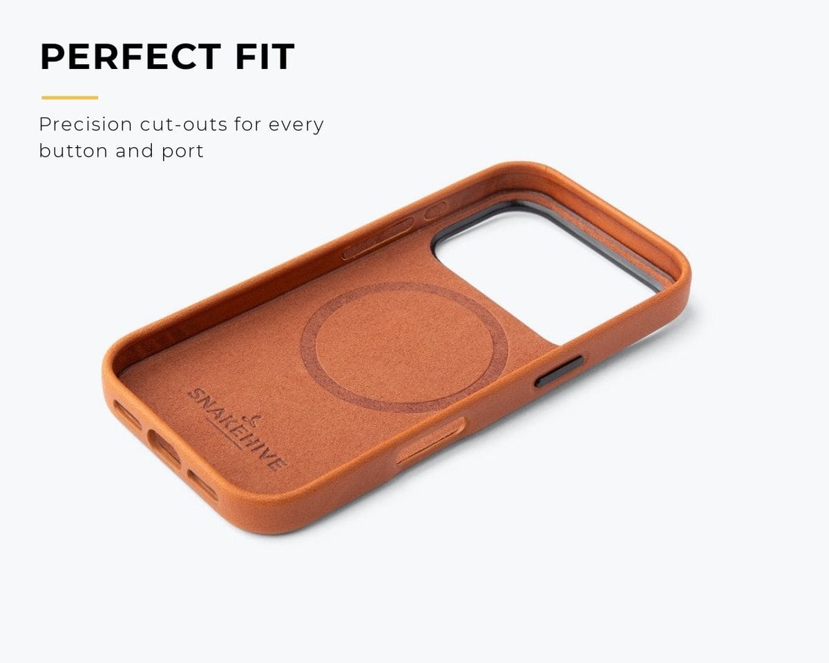Snakehive Metro Bumper Case Apple iPhone 17 Pro  - Metro Slim Leather Phone Case Metro Slim Leather Phone Case for Apple iPhone 17 Pro