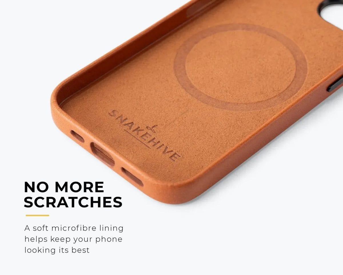 Snakehive Metro Bumper Case Apple iPhone 17e / 16e - Metro Slim Leather Phone Case Metro Slim Leather Phone Case for Apple iPhone 17e / 16e