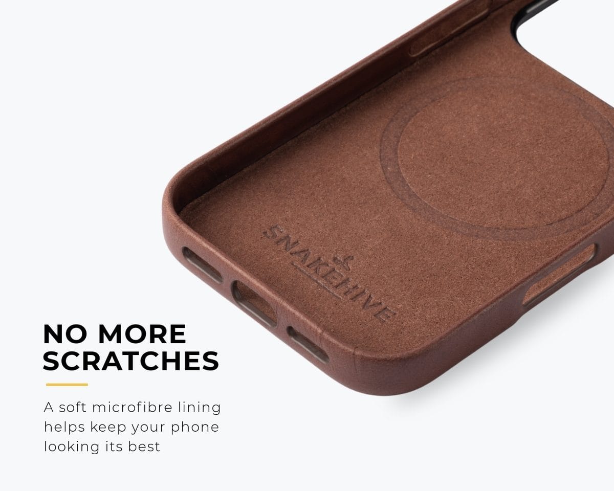 Snakehive Metro Bumper Case Apple iPhone 18 Pro  - Metro Slim Leather Phone Case Metro Slim Leather Phone Case for Apple iPhone 18 Pro