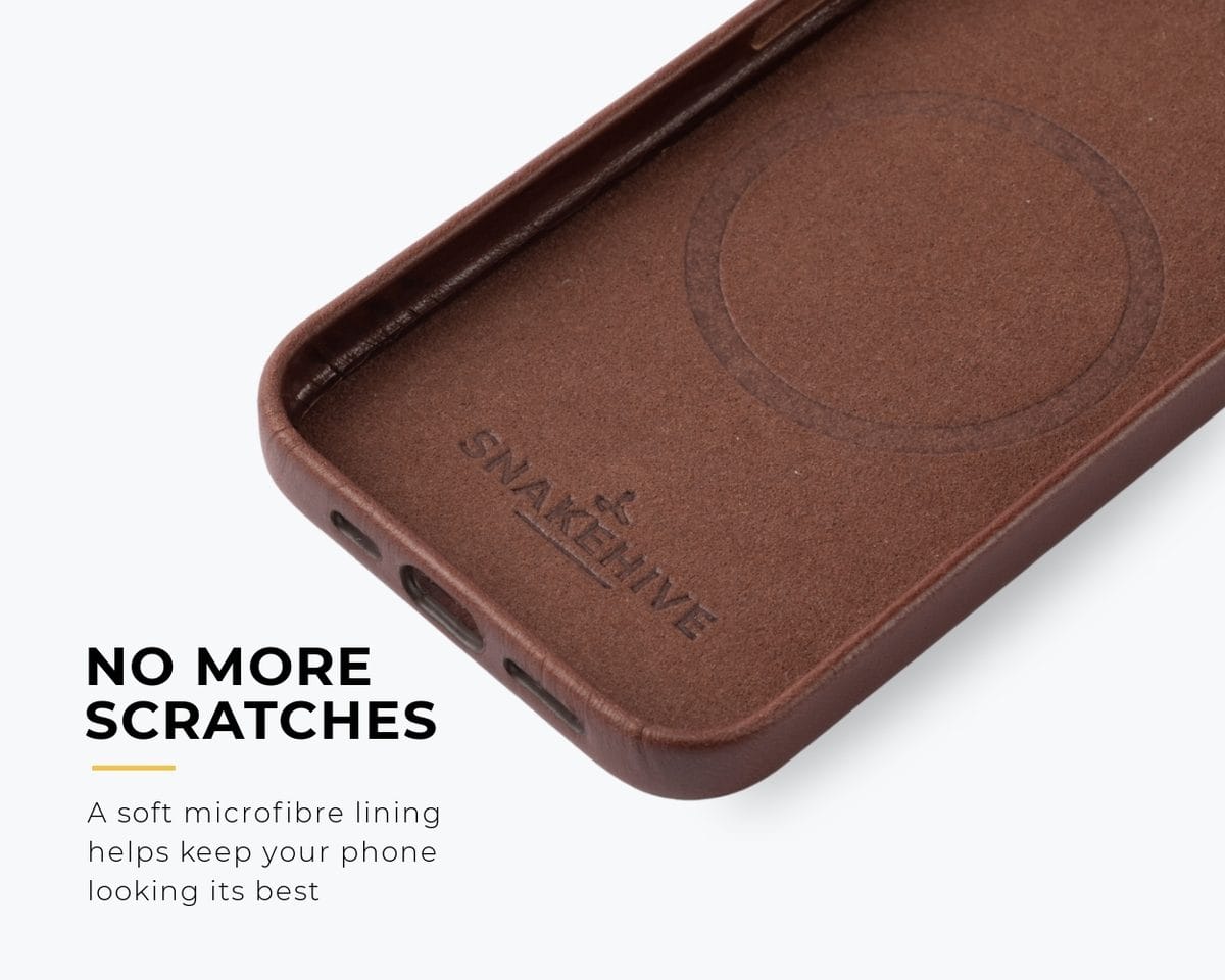 Snakehive Metro Bumper Case Apple iPhone 17e / 16e - Metro Slim Leather Phone Case Metro Slim Leather Phone Case for Apple iPhone 17e / 16e
