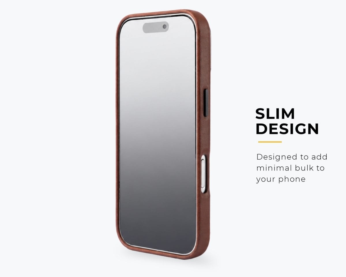 Snakehive Metro Bumper Case Apple iPhone 17 Pro  - Metro Slim Leather Phone Case Metro Slim Leather Phone Case for Apple iPhone 17 Pro
