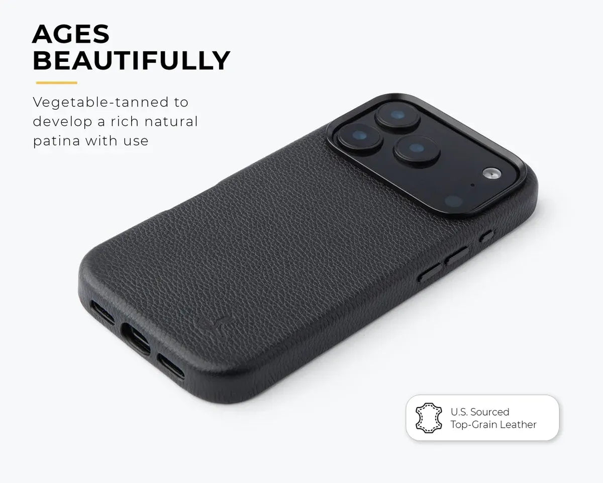 Snakehive Metro Bumper Case Apple iPhone 18 Pro Max  - Metro Slim Leather Phone Case Metro Slim Leather Phone Case for Apple iPhone 18 Pro Max