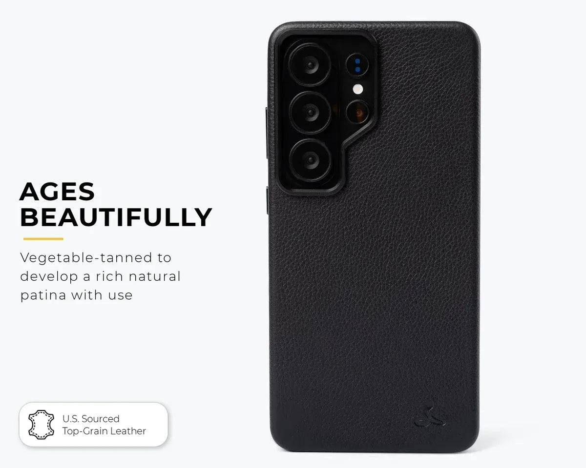 Snakehive Metro Bumper Case Samsung Galaxy S26 Ultra - Metro Slim Leather Phone Case Metro Slim Leather Phone Case for Samsung Galaxy S26 Ultra