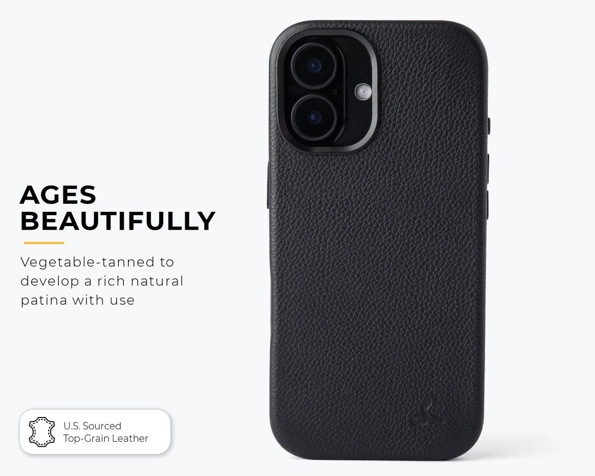 Snakehive Metro Bumper Case Apple iPhone 17 - Metro Slim Leather Phone Case Metro Slim Leather Phone Case for Apple iPhone 17