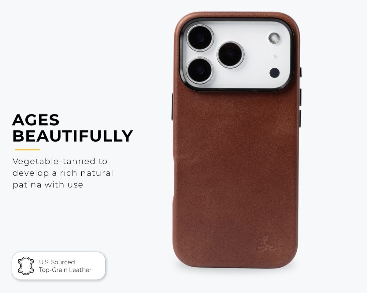 Snakehive Metro Bumper Case Apple iPhone 18 Pro  - Metro Slim Leather Phone Case Metro Slim Leather Phone Case for Apple iPhone 18 Pro