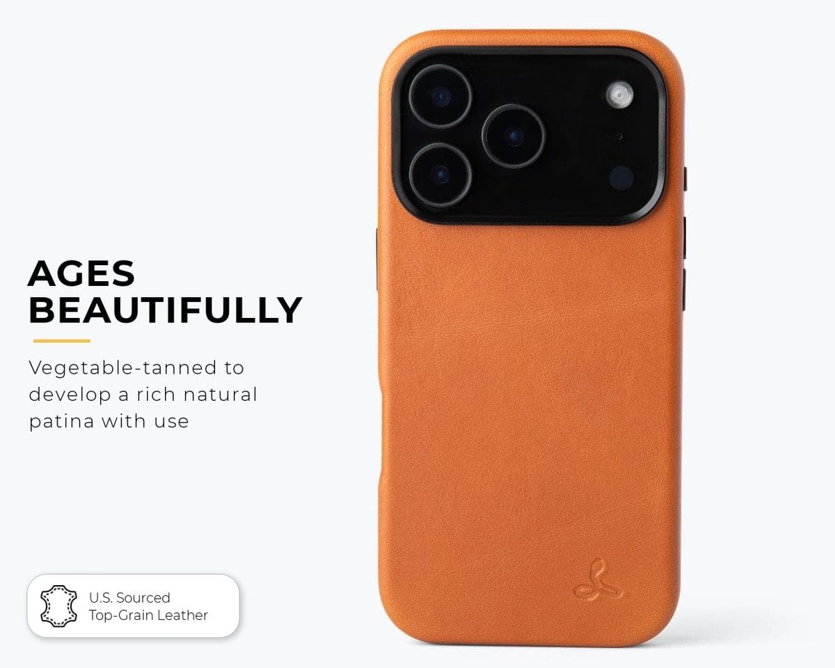 Snakehive Metro Bumper Case Apple iPhone 17 Pro  - Metro Slim Leather Phone Case Metro Slim Leather Phone Case for Apple iPhone 17 Pro