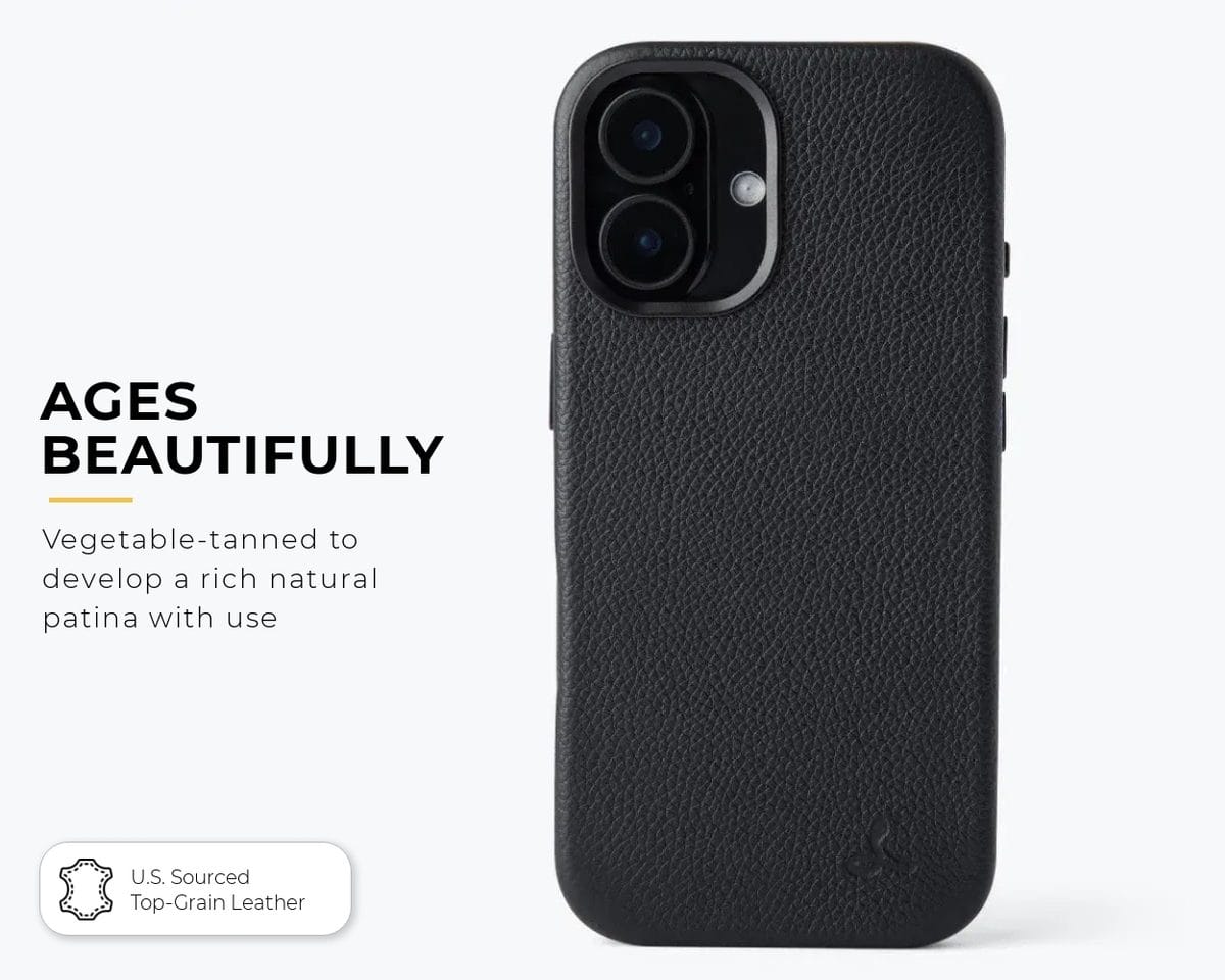 Snakehive Metro Bumper Case Apple iPhone 17 - Metro Slim Leather Phone Case Metro Slim Leather Phone Case for Apple iPhone 17